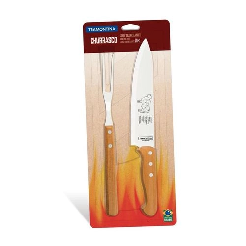 Jogo Churrasco Trinchan.tramontina 2pcs