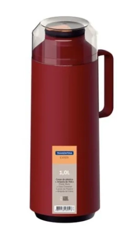 Garrafa Term Exata Verm 1l Tramontina