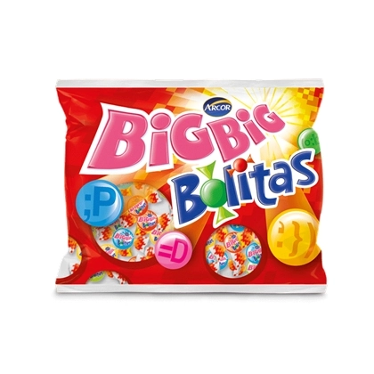 Chicle Big Big Bolitas Arcor 100unidade