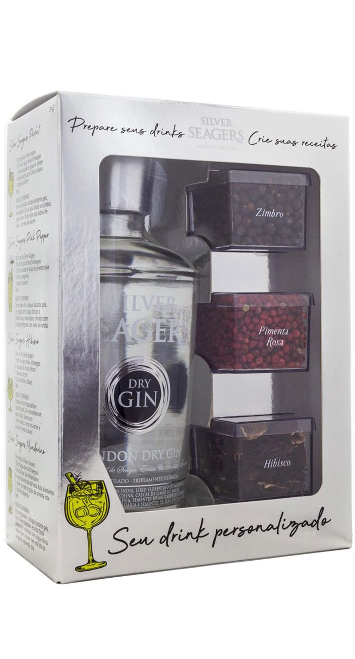 Kit Gin Silver Seagers Gfa 750ml