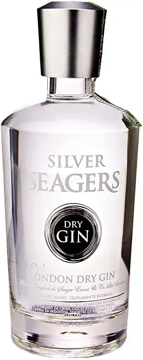 Gin London Dry Silver Seagers Garrafa 750ml