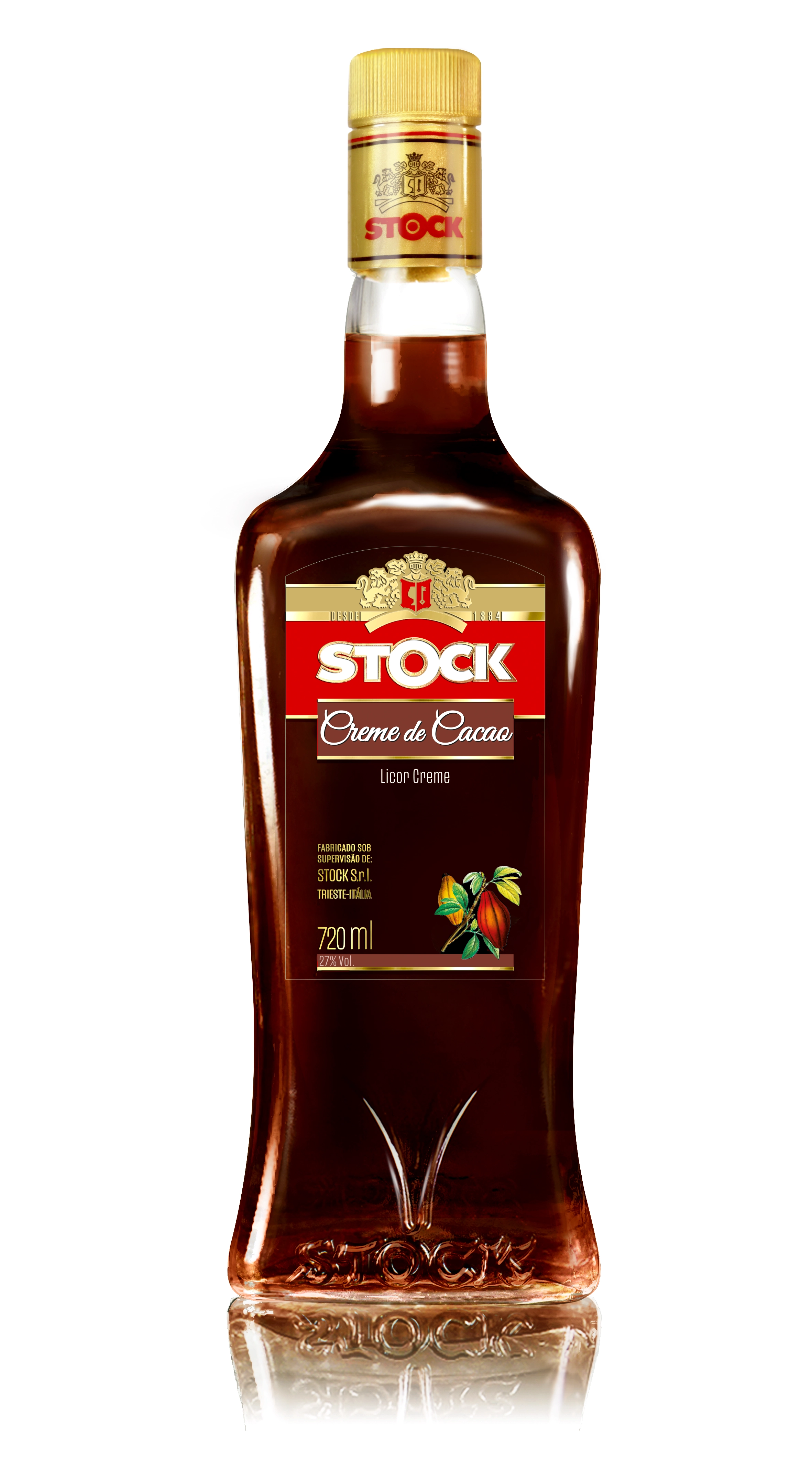 Licor Creme Cacau Stock Garrafa 720ml
