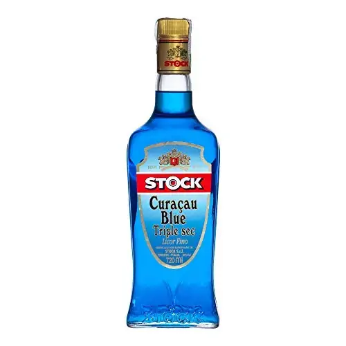 Licor Fino Triple Sec Curaçau Blue Stock Garrafa 720ml