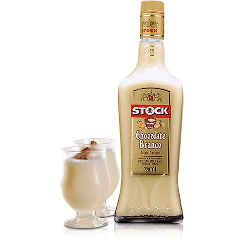Licor Fino Chocolate Branco Stock Gold Garrafa 720ml