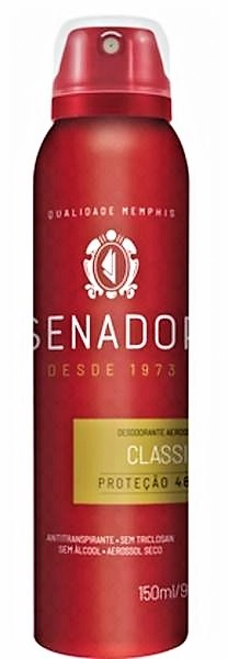 Desodorante Senador Aero Classico
