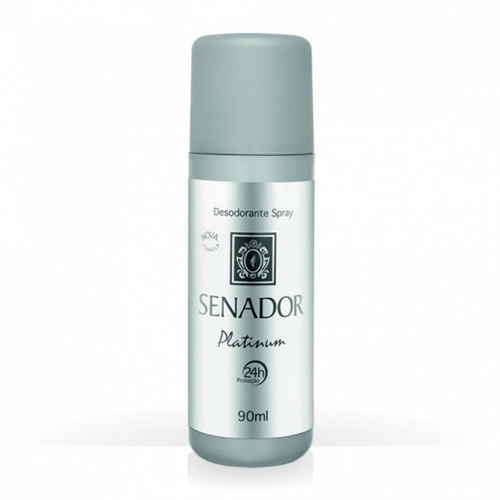Desodorante Senador Spray Platinum