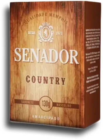 Sabonete Em Barra Perfumado Senador 130g Country