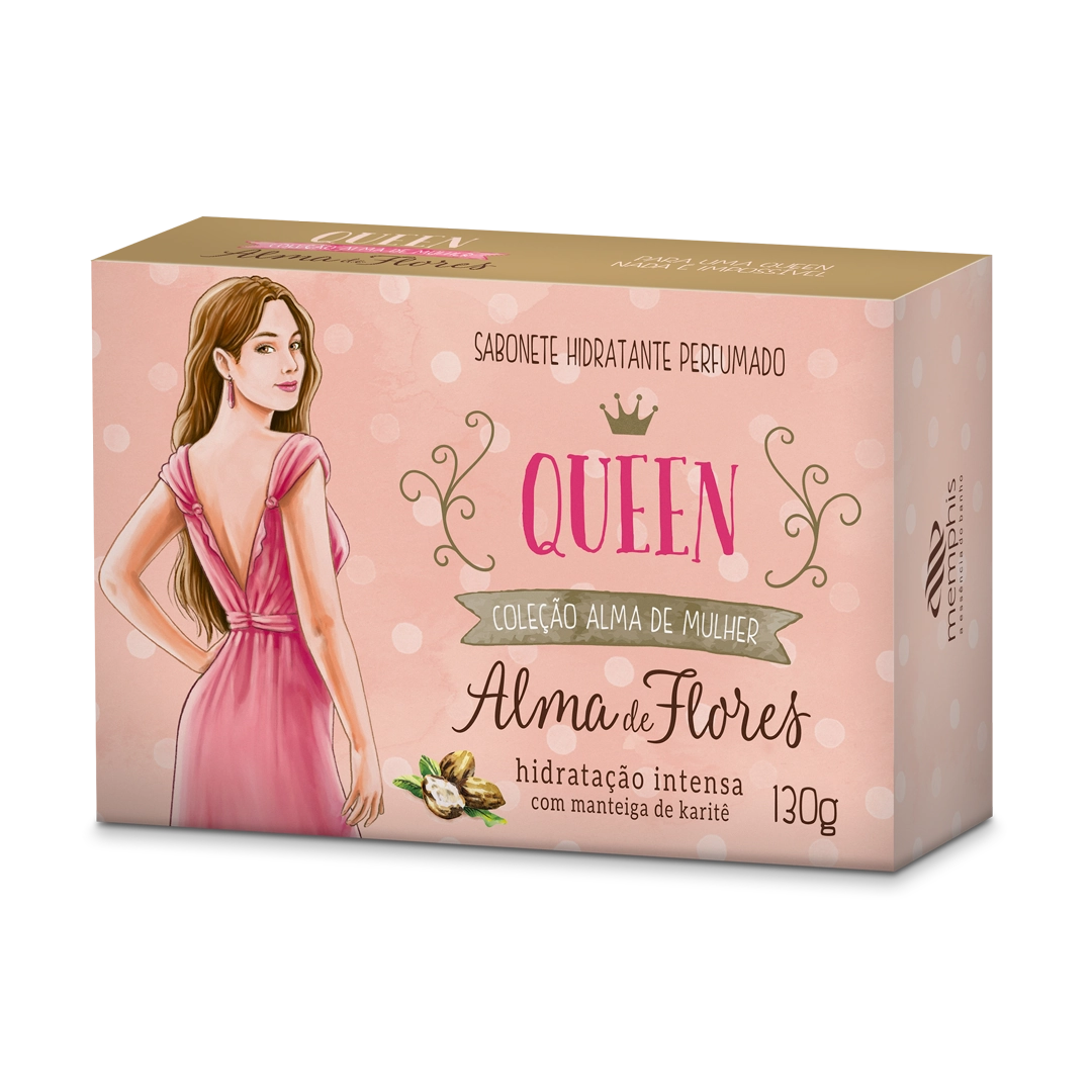 Sabonete.alma Flores Queen