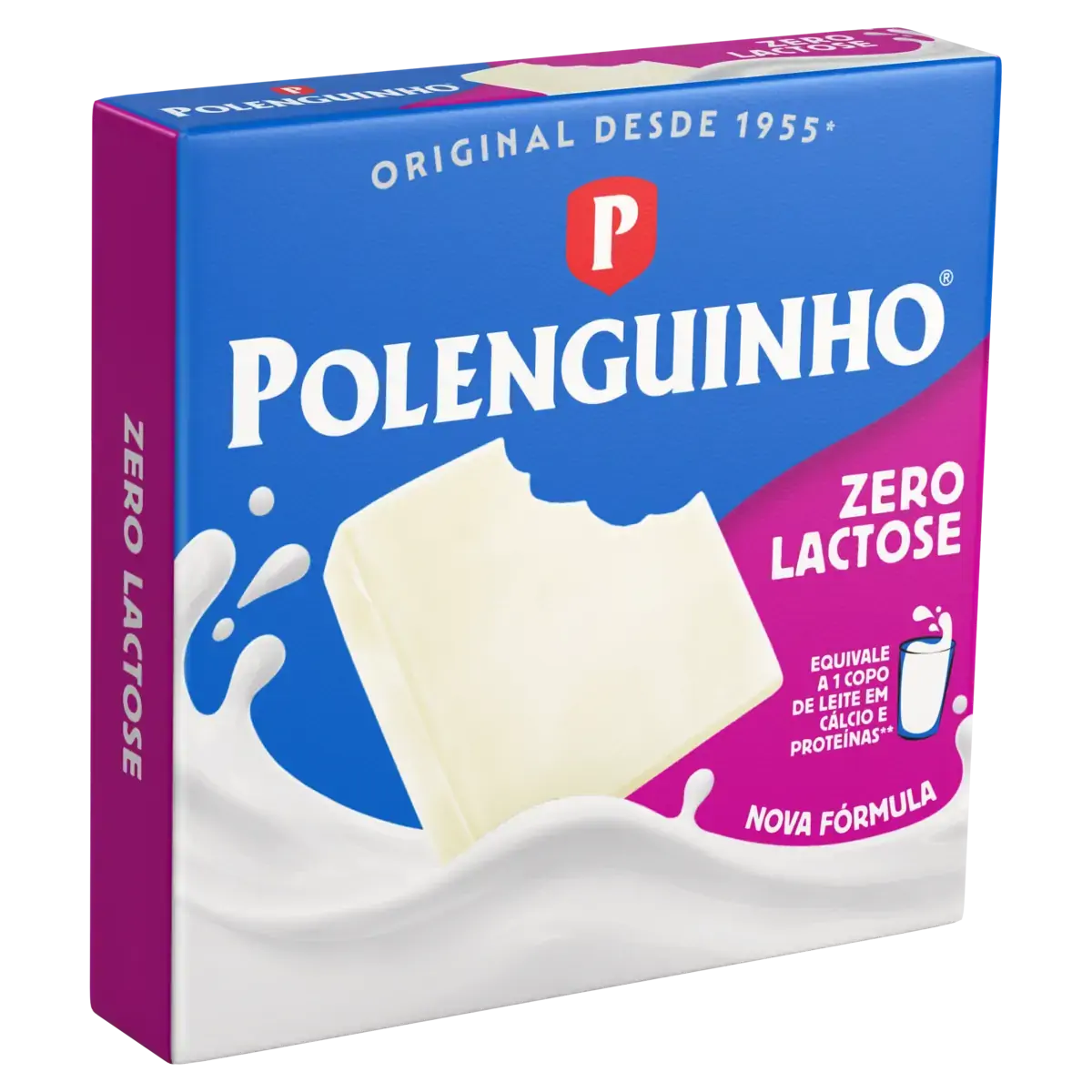 Queijo Processado Uht Zero Lactose Polenguinho 68g 4 Unidades