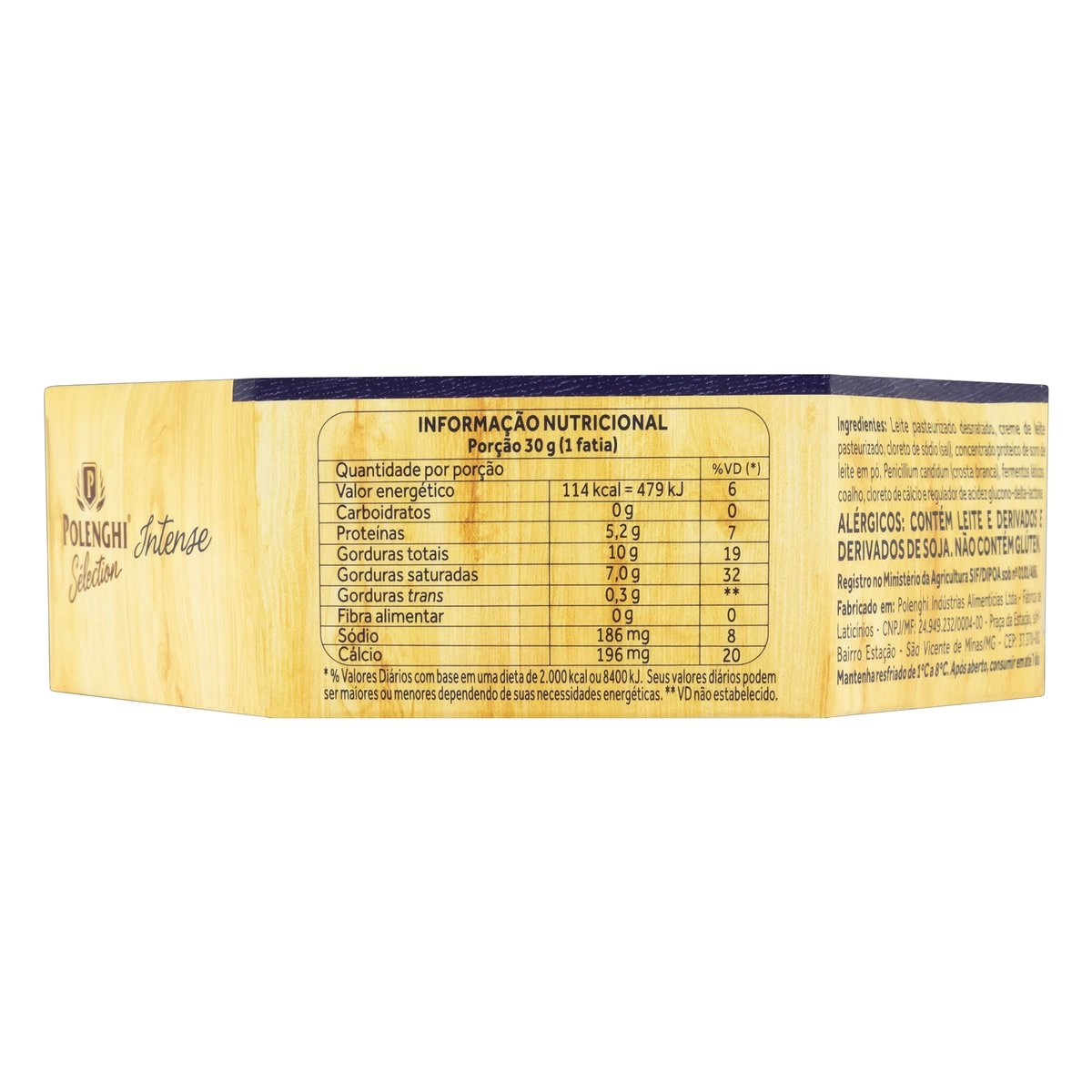 Queijo Camembert Polenghi A Queijaria 220g