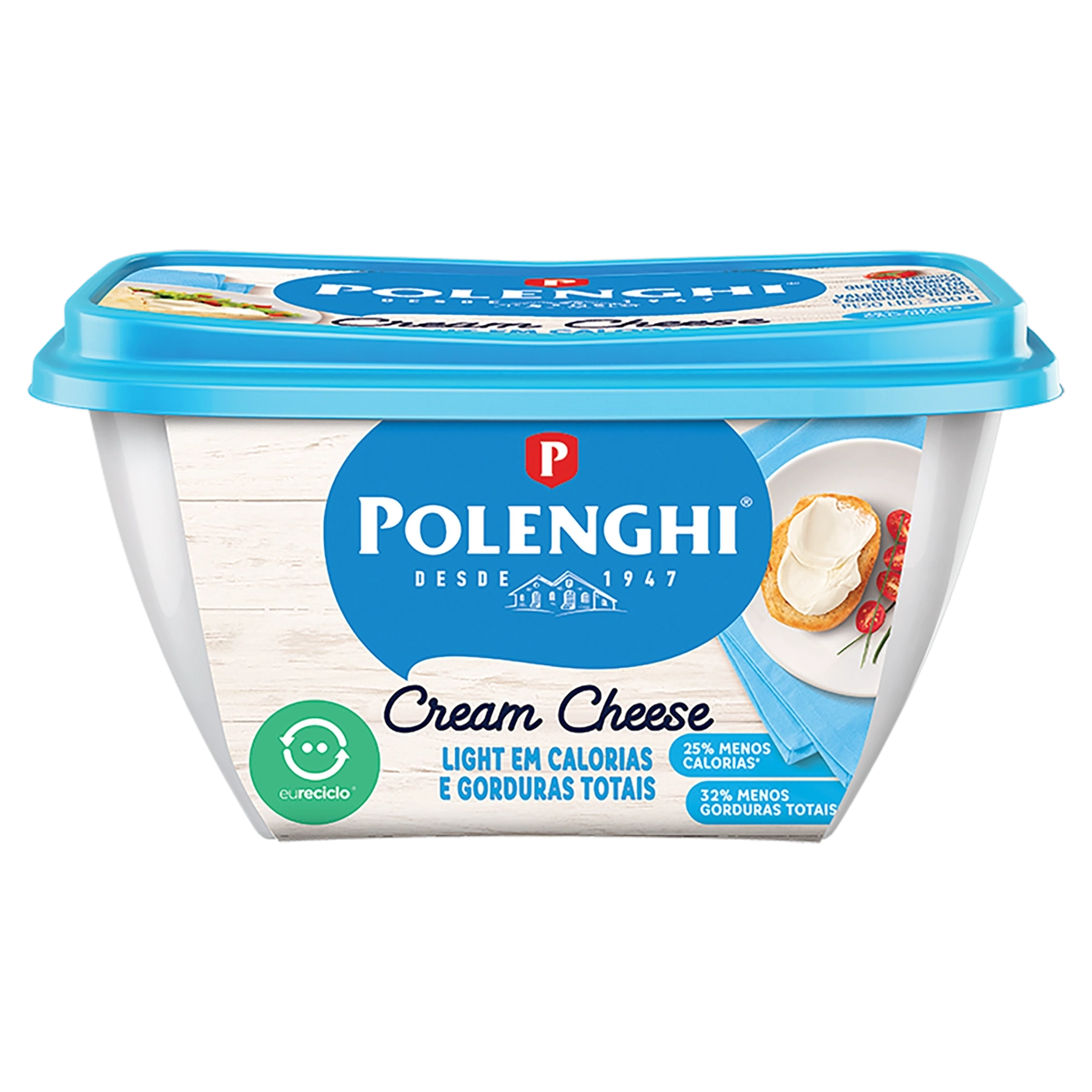 Cream Cheese Light Polenghi Pote 300g
