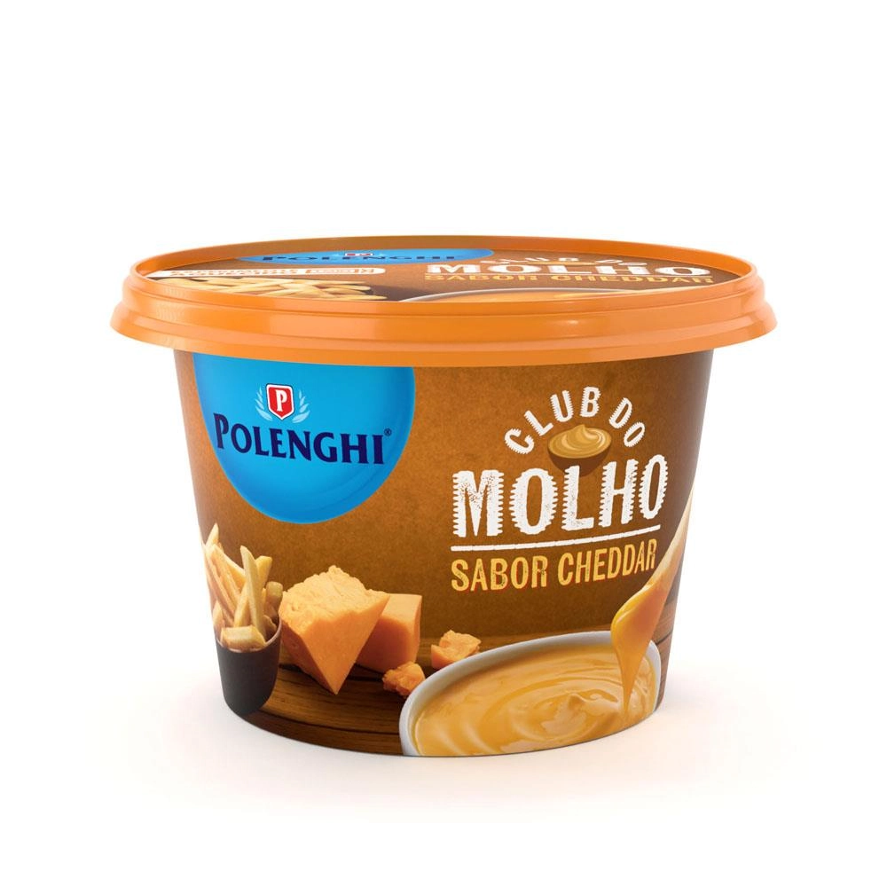 Molho Cheddar Polenghi Club Do Molho Pote 220g