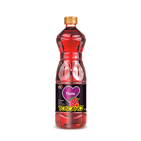 Vinagre De Vinho Tinto Toscano Frasco 750ml