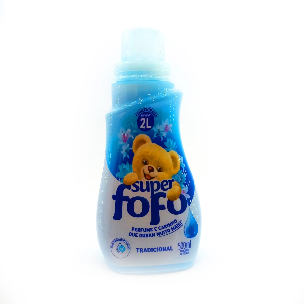 Amaciante De Roupa Concentrado Tradicional Fofo Frasco 500ml