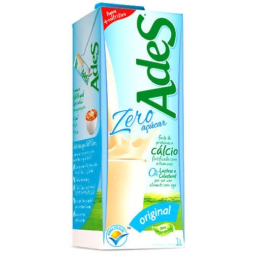 Alimento C/ Soja Ades Zero Original 1l