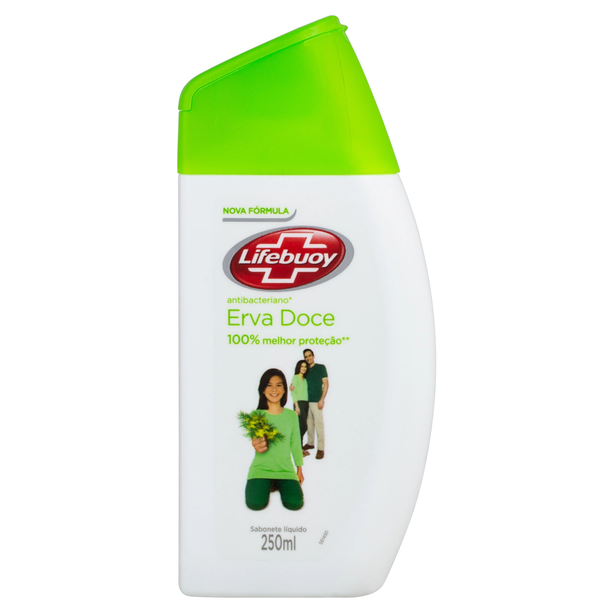 Sabonete Líquido Antibacteriano Erva Doce Lifebuoy Frasco 250ml