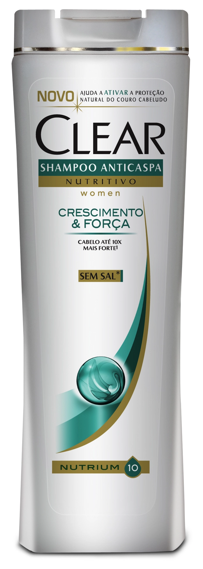 Shampoo Anticaspa Clear Women Crescimento E Força 400ml