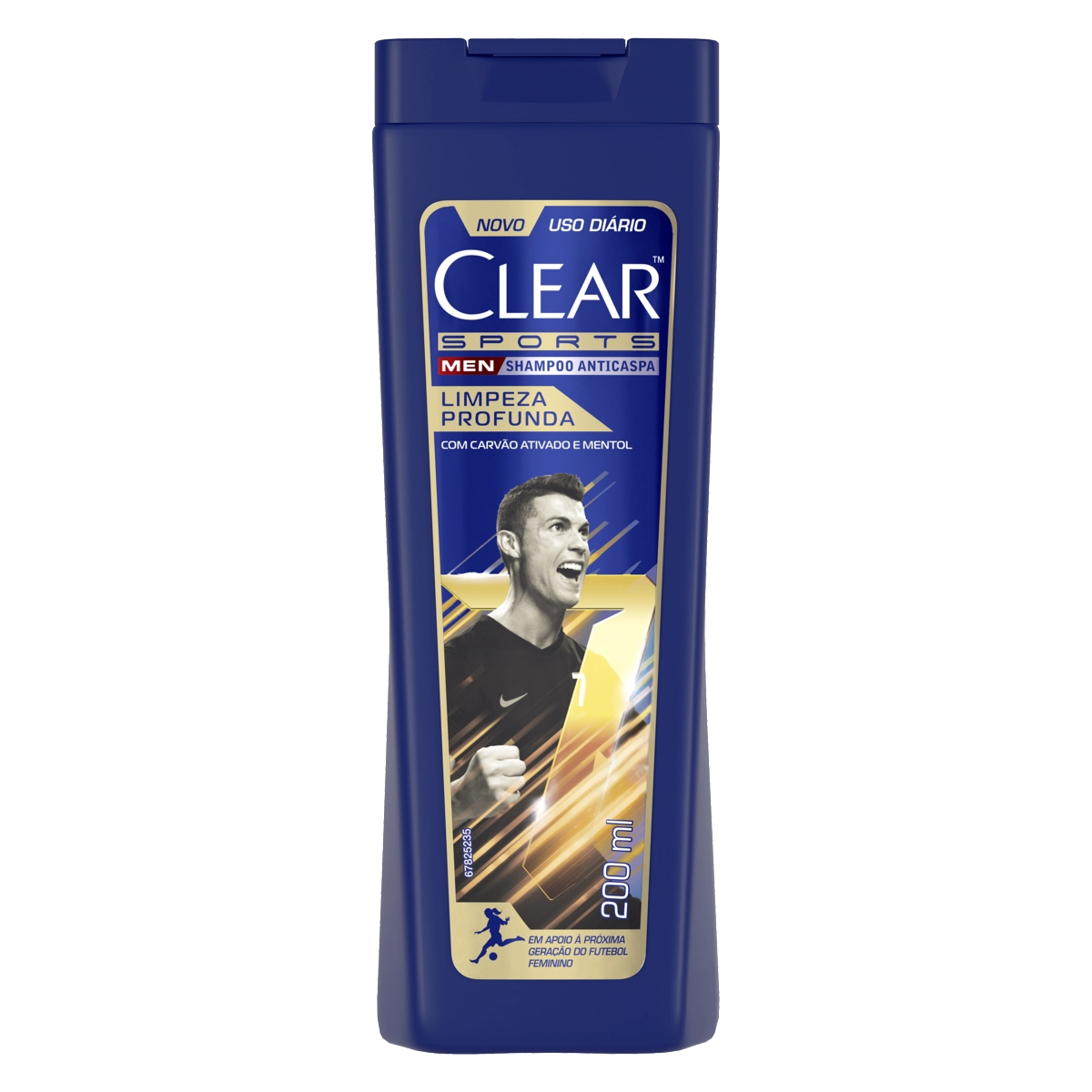 Shampoo Anticaspa Clear Men Sports Frasco 200ml