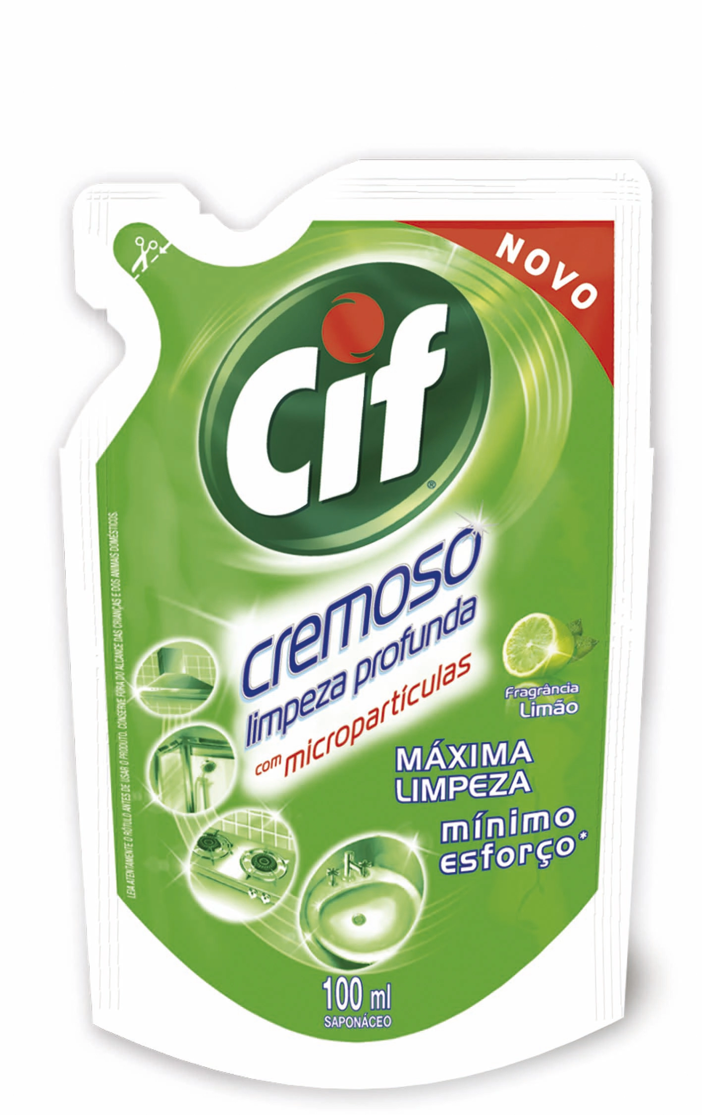 Limpador Cif Cremoso Limão 100ml
