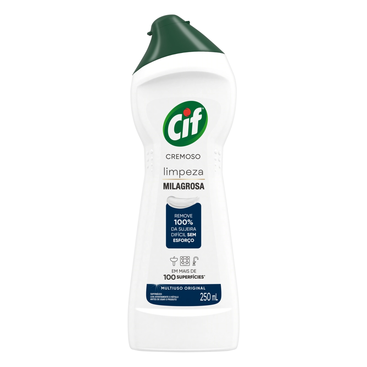 Saponáceo Cremoso Multiuso Original Cif Squeeze 250ml