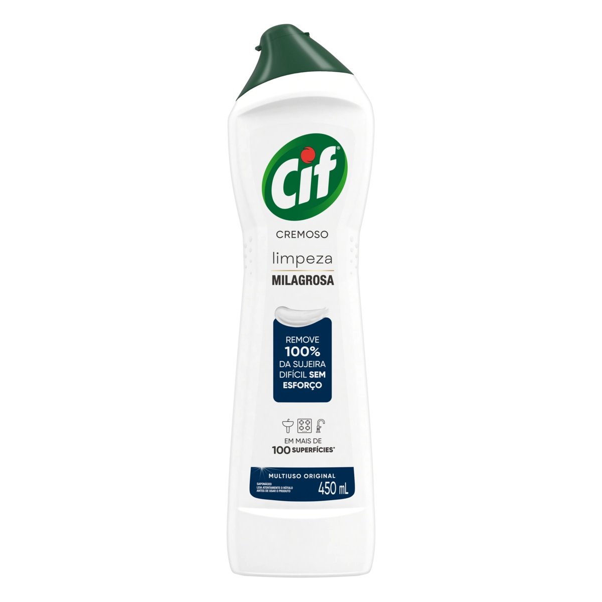 Saponáceo Cremoso Multiuso Original Cif Squeeze 450ml