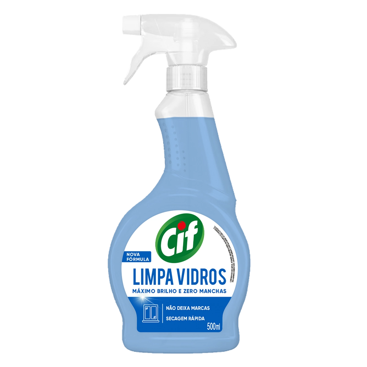 Limpa Vidro Líquido Cif Frasco 500ml Borrifador