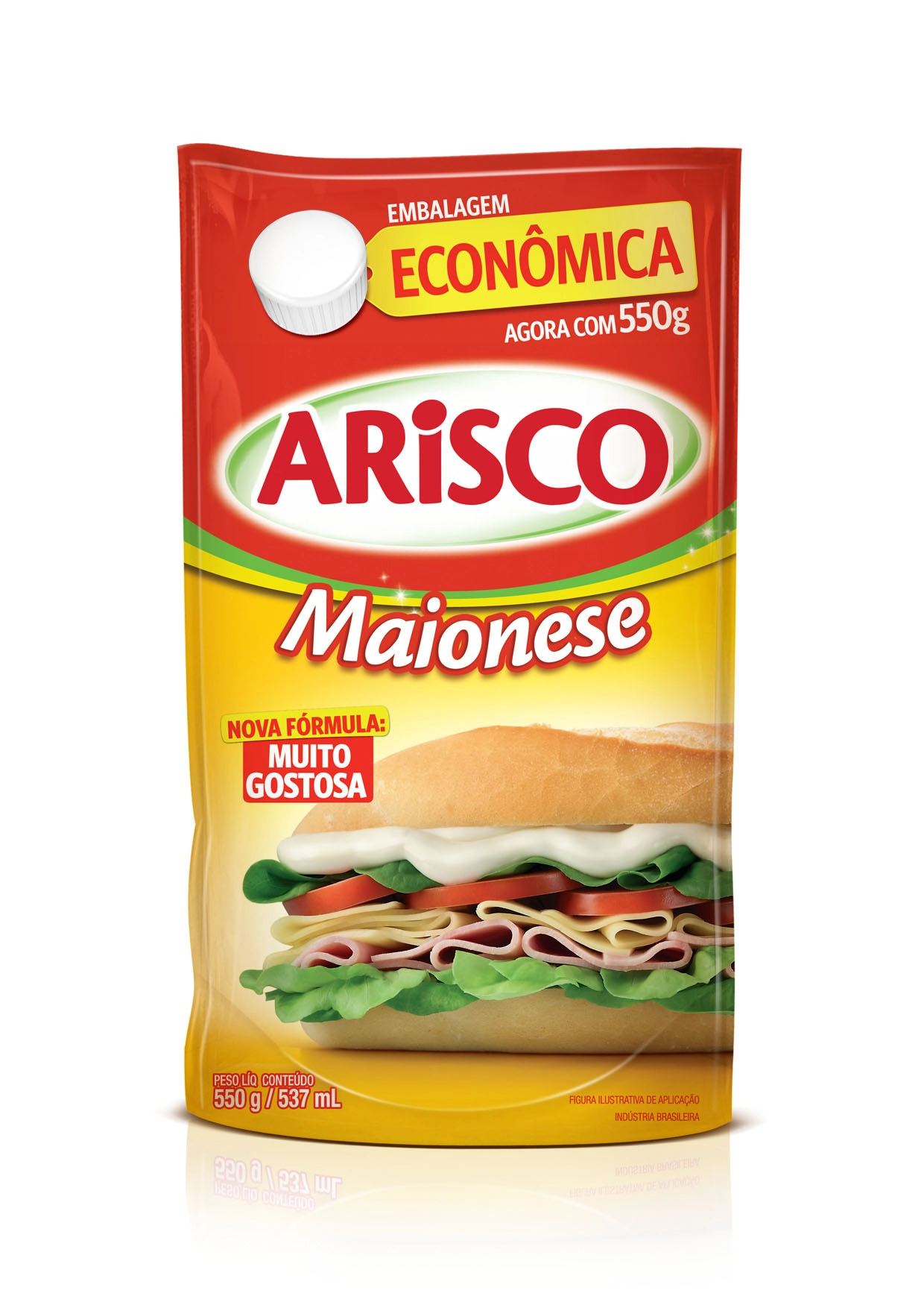 Maionese Arisco Tradicional Sachet 550g