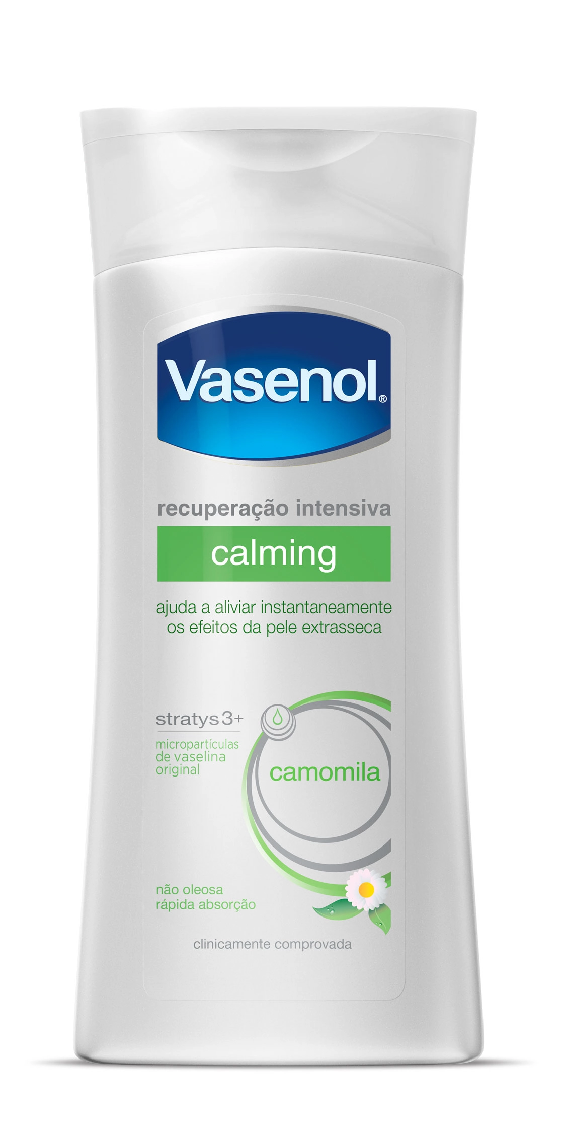 Loção Desodorante Recuperação Intensiva Calming Camomila Vasenol Frasco 200ml