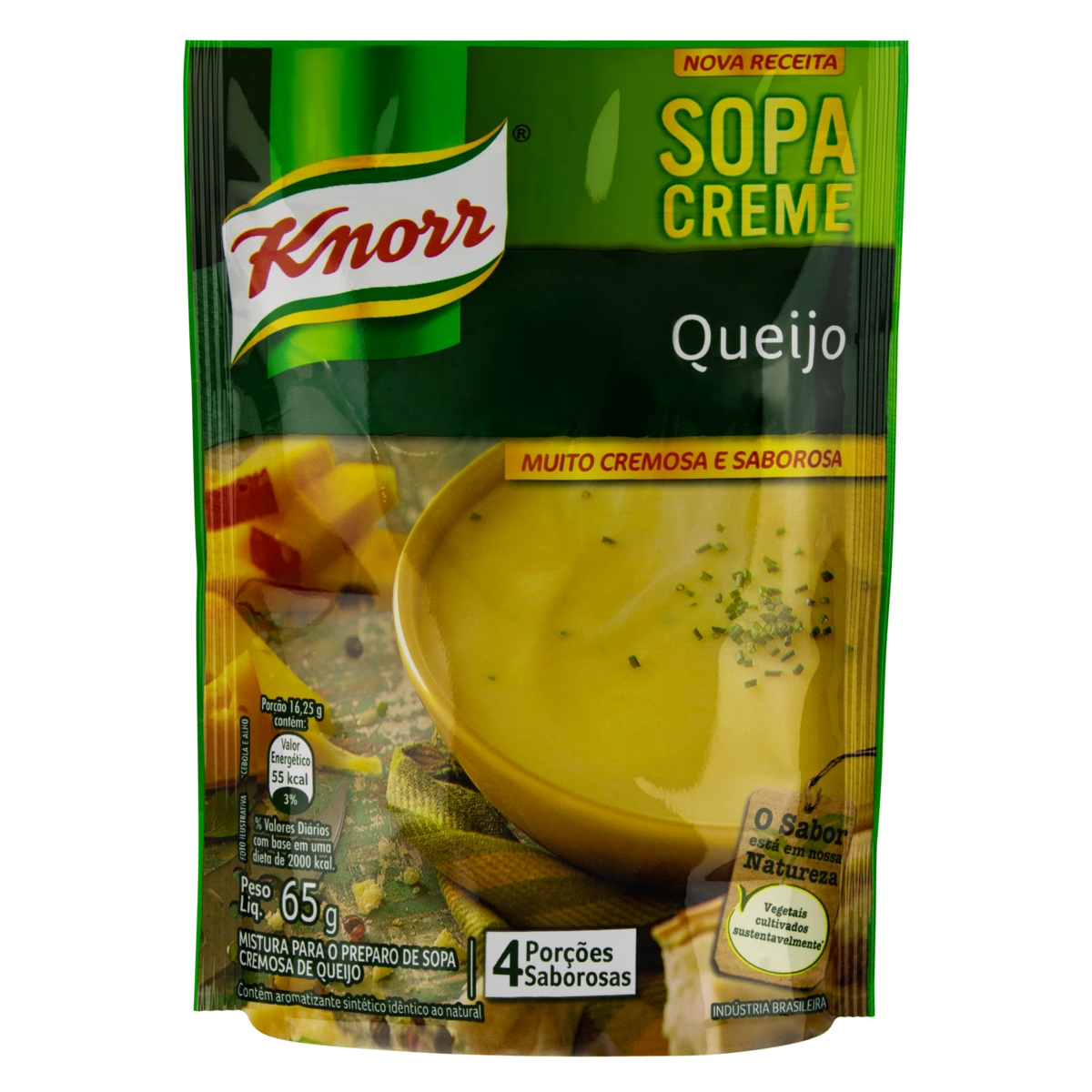 Sopa Creme Queijo Knorr Sachê 65g