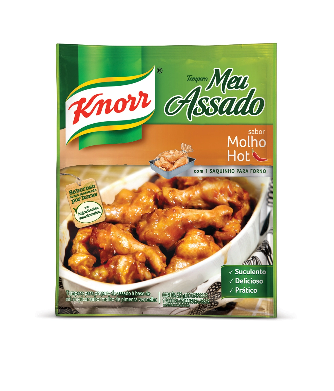 Tempero Knorr Meu Assado Molho Hot 28g