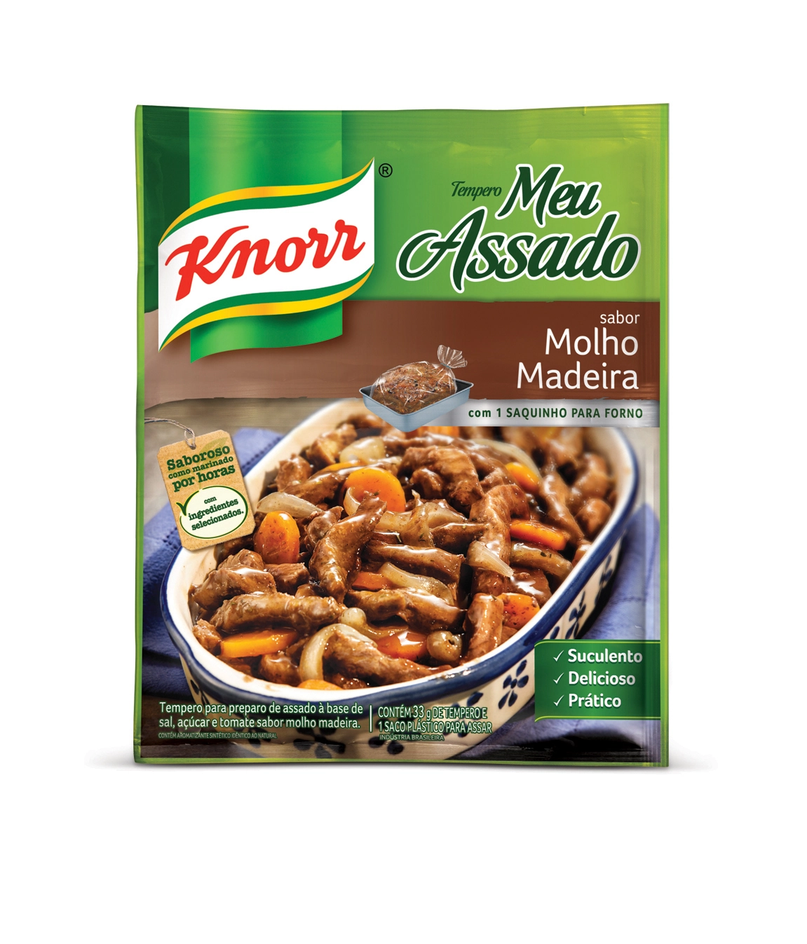 Tempero Knorr Meu Assado Molho Madeira 33g