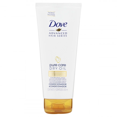 Condicionador Dove Advanced Hair Series Pure Care Dry Oil Bisnaga 200ml