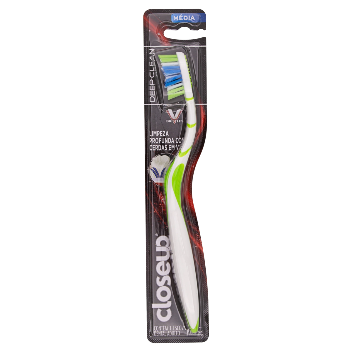 Escova Dental Média Closeup Deep Clean