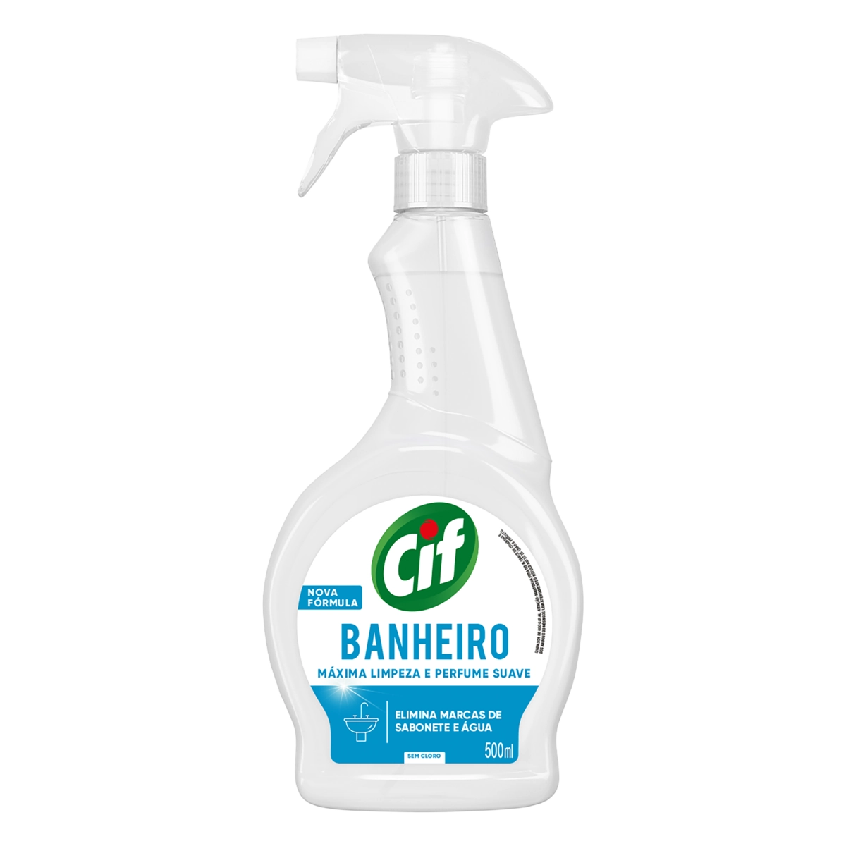 Limpador Banheiro Cif Frasco 500ml Borrifador