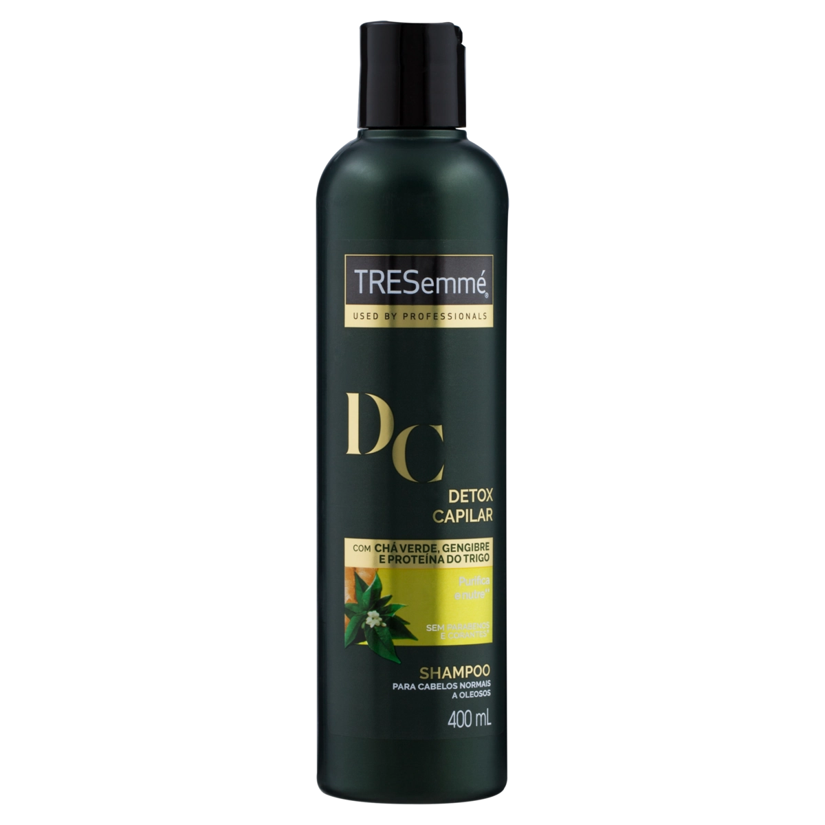 Shampoo Tresemmé Detox Capilar Frasco 400ml