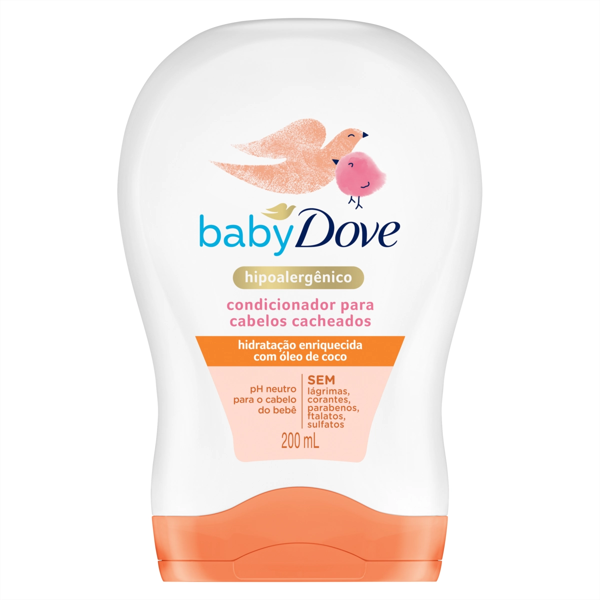 Condicionador Hidratação Enriquecida óleo De Coco Dove Baby Frasco 200ml