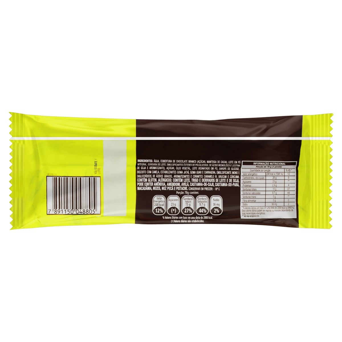 Sorvete Maçã E Canela Magnum Pâtisserie Francesa Pacote 78g