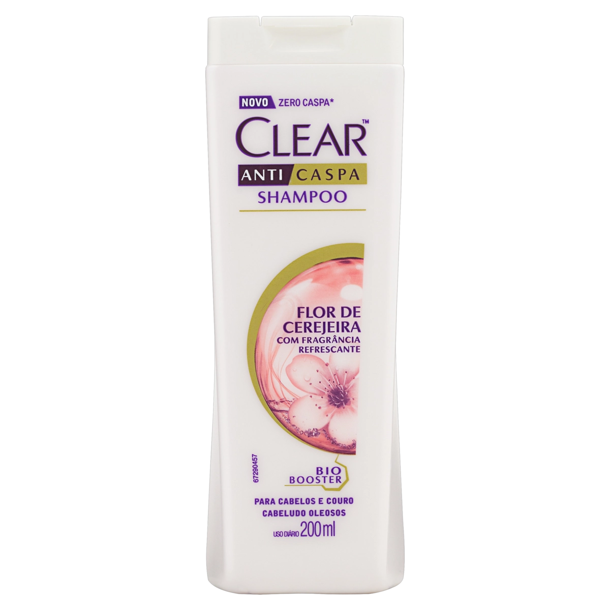 Shampoo Anticaspa Flor De Cerejeira Clear Frasco 200ml