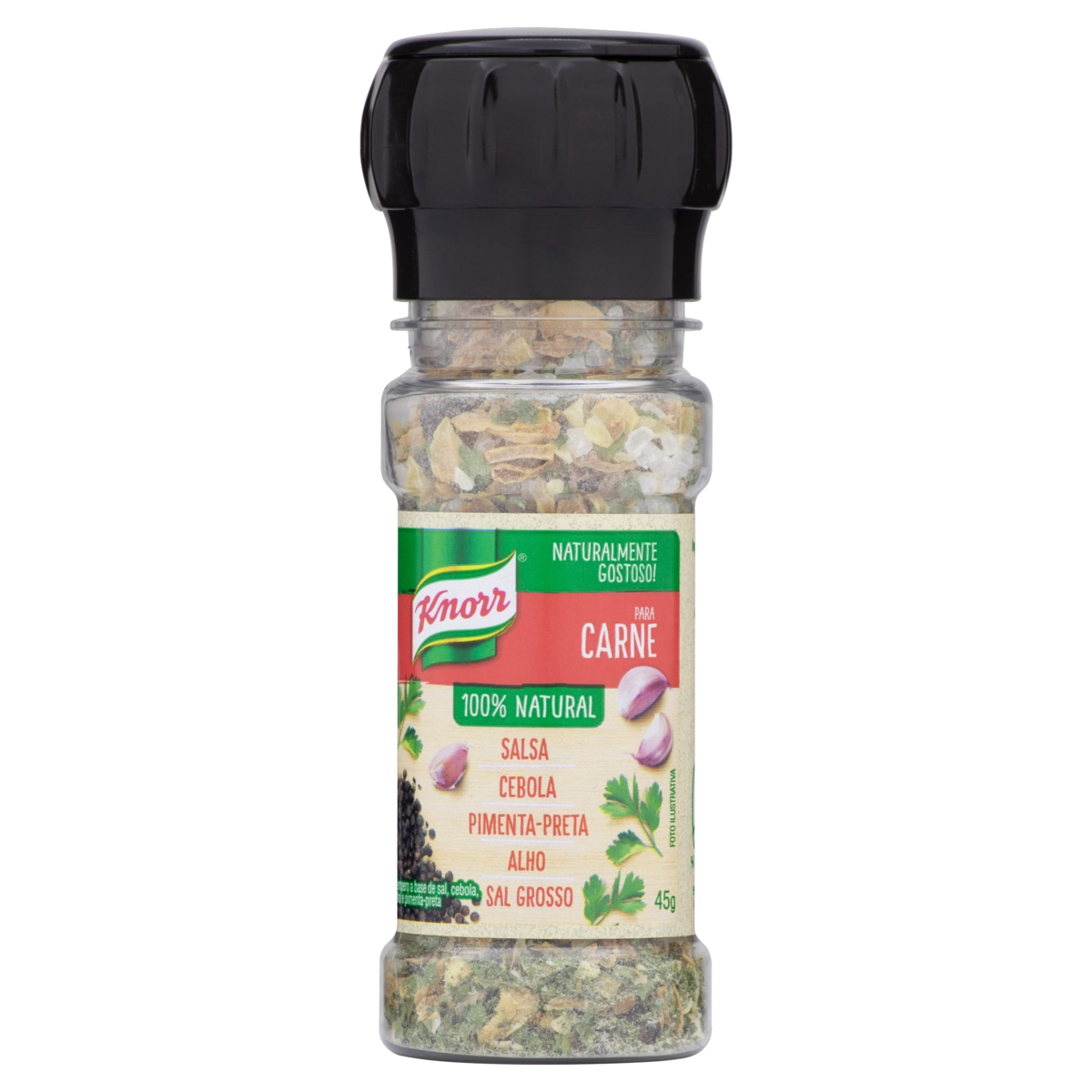 Tempero Granulado Para Carne Knorr Frasco 45g