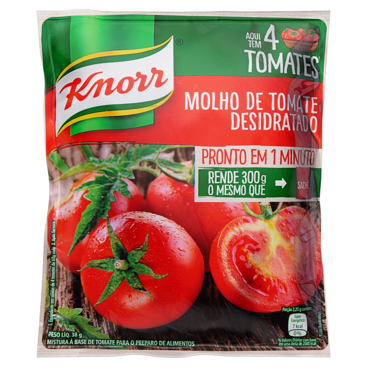 Molho De Tomate Desidratado Knorr Sachê 38g