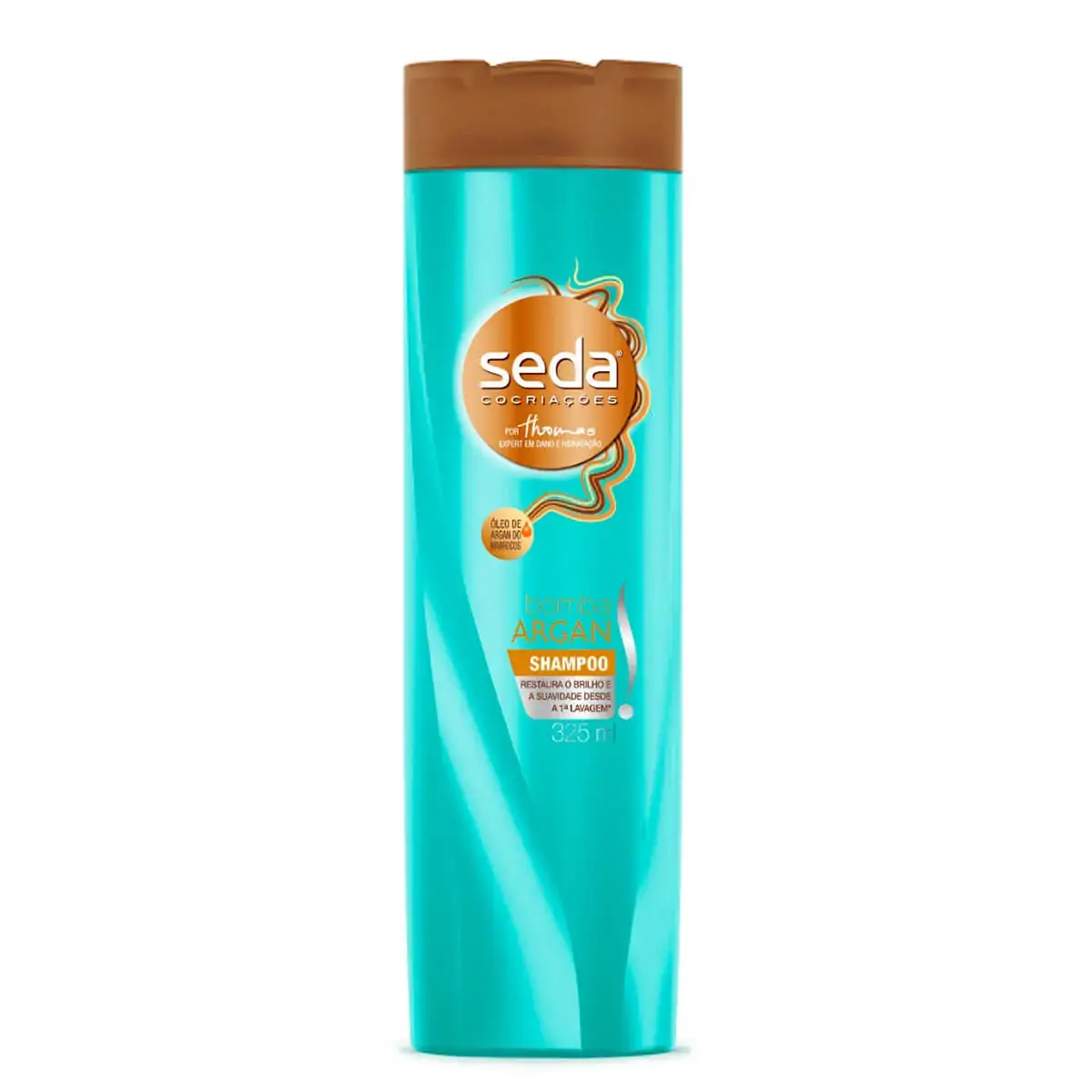 Shampoo Seda Joias Da Natureza óleo De Argan Frasco 325ml