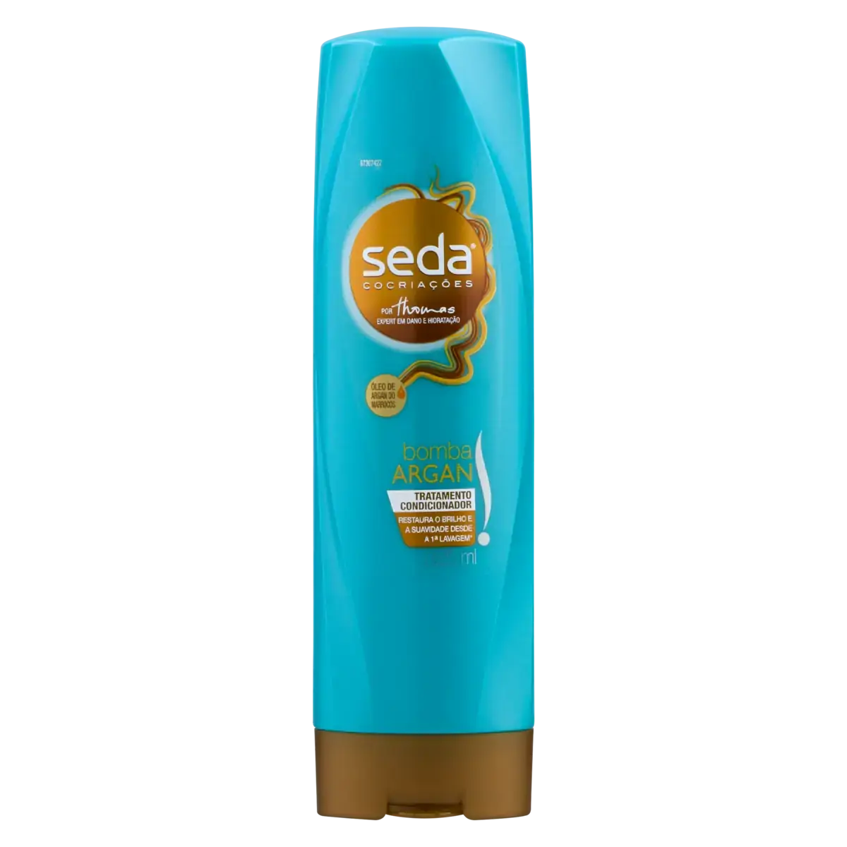 Tratamento Condicionador Seda Joias Da Natureza óleo De Argan Frasco 325ml