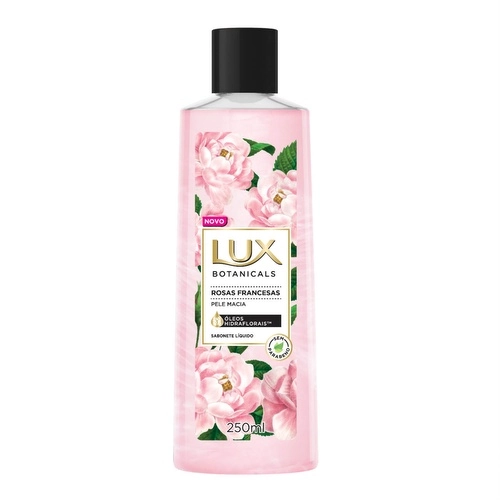 Sabonete Líquido Rosas Francesas Lux Botanicals Frasco 250ml