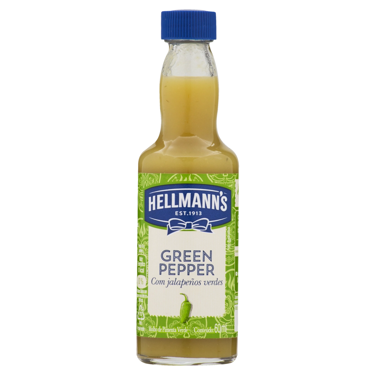 Molho De Pimenta Verde Hellmanns Vidro 60ml