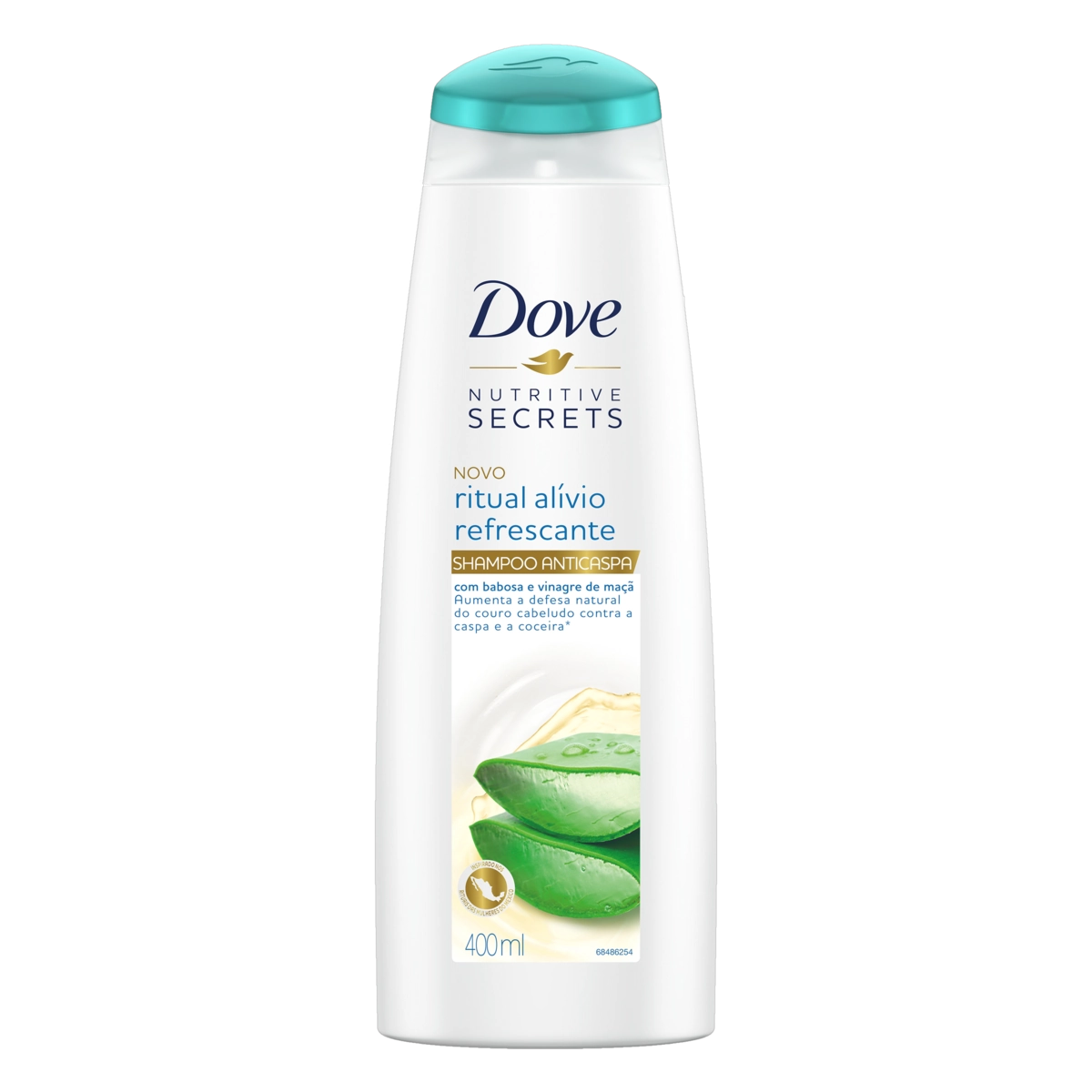 Shampoo Anticaspa Dove Nutritive Secrets Ritual Alívio Refrescante Frasco 400ml