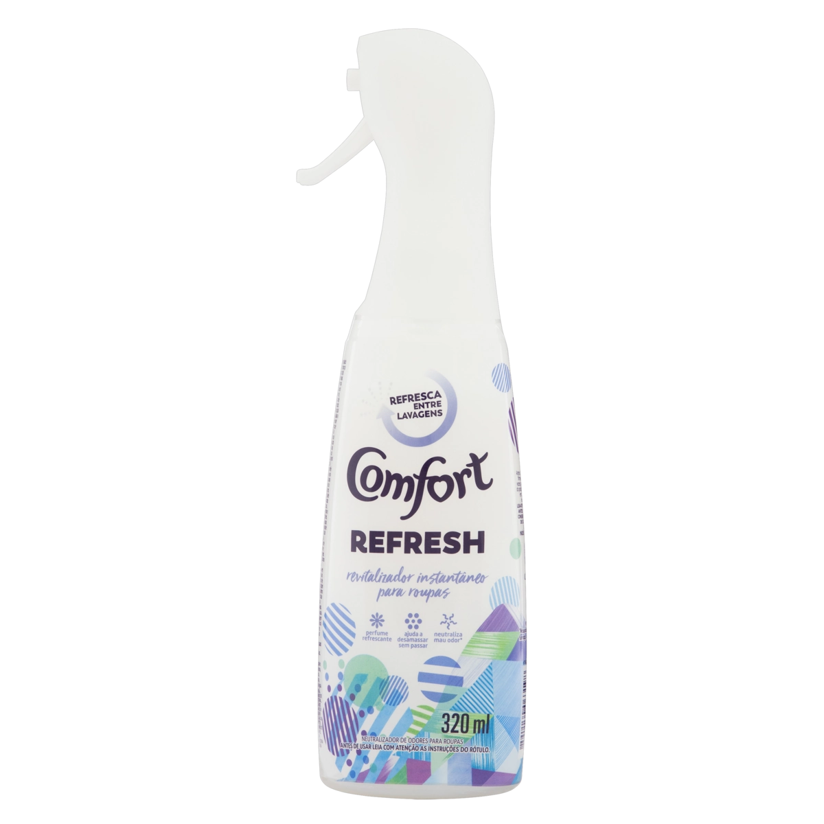 Neutralizador De Odores Para Roupa Refresh Comfort Frasco 320ml Borrifador