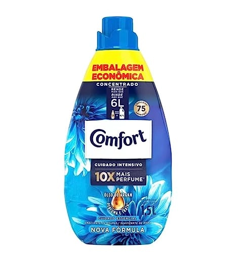 Amaciante De Roupa Concentrado Frescor Intenso Comfort Frasco 1,5l Embalagem Econômica