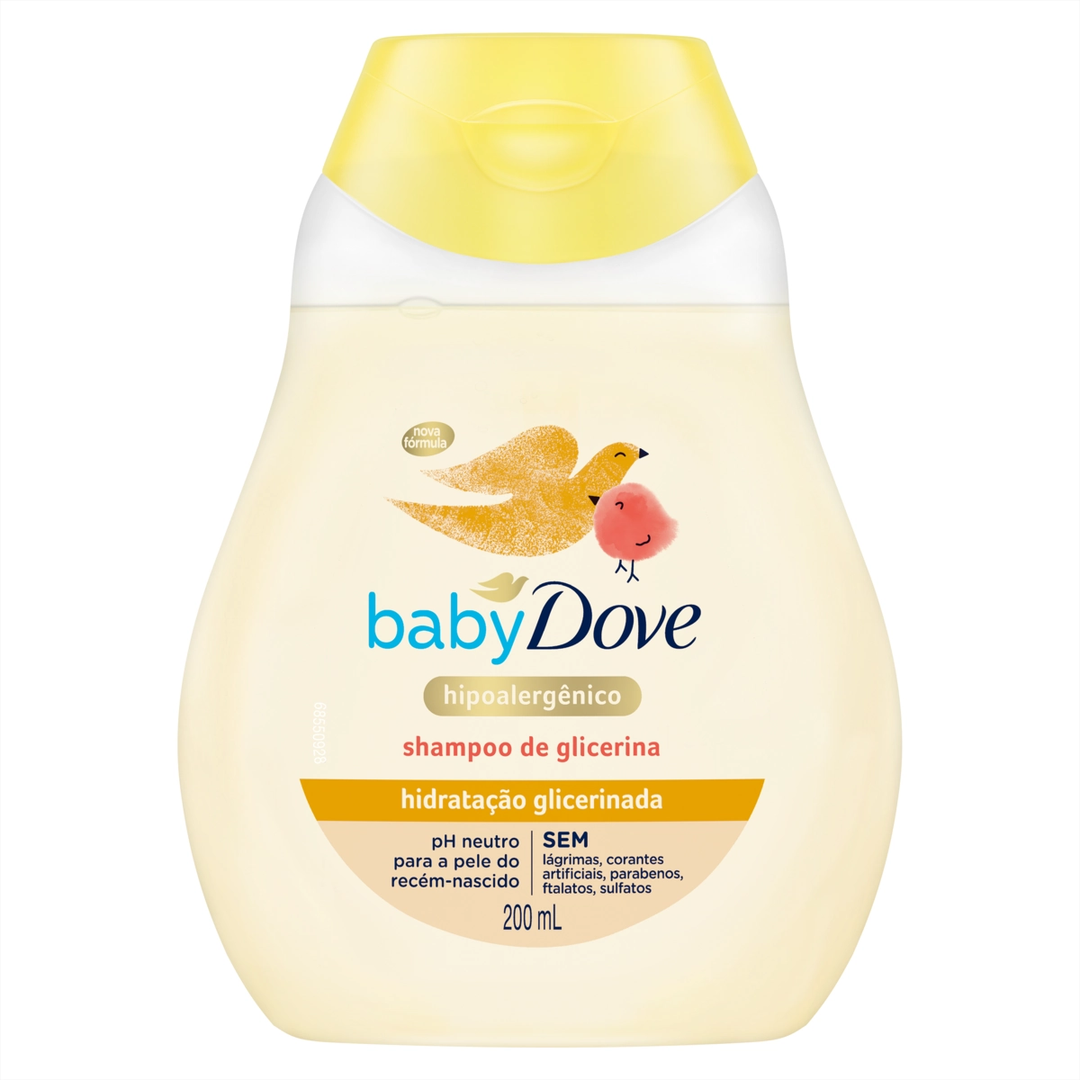 Shampoo Hidratação Glicerinada Dove Baby Frasco 200ml