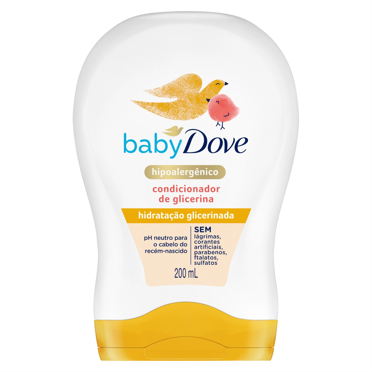Condicionador Hidratação Glicerinada Dove Baby Frasco 200ml