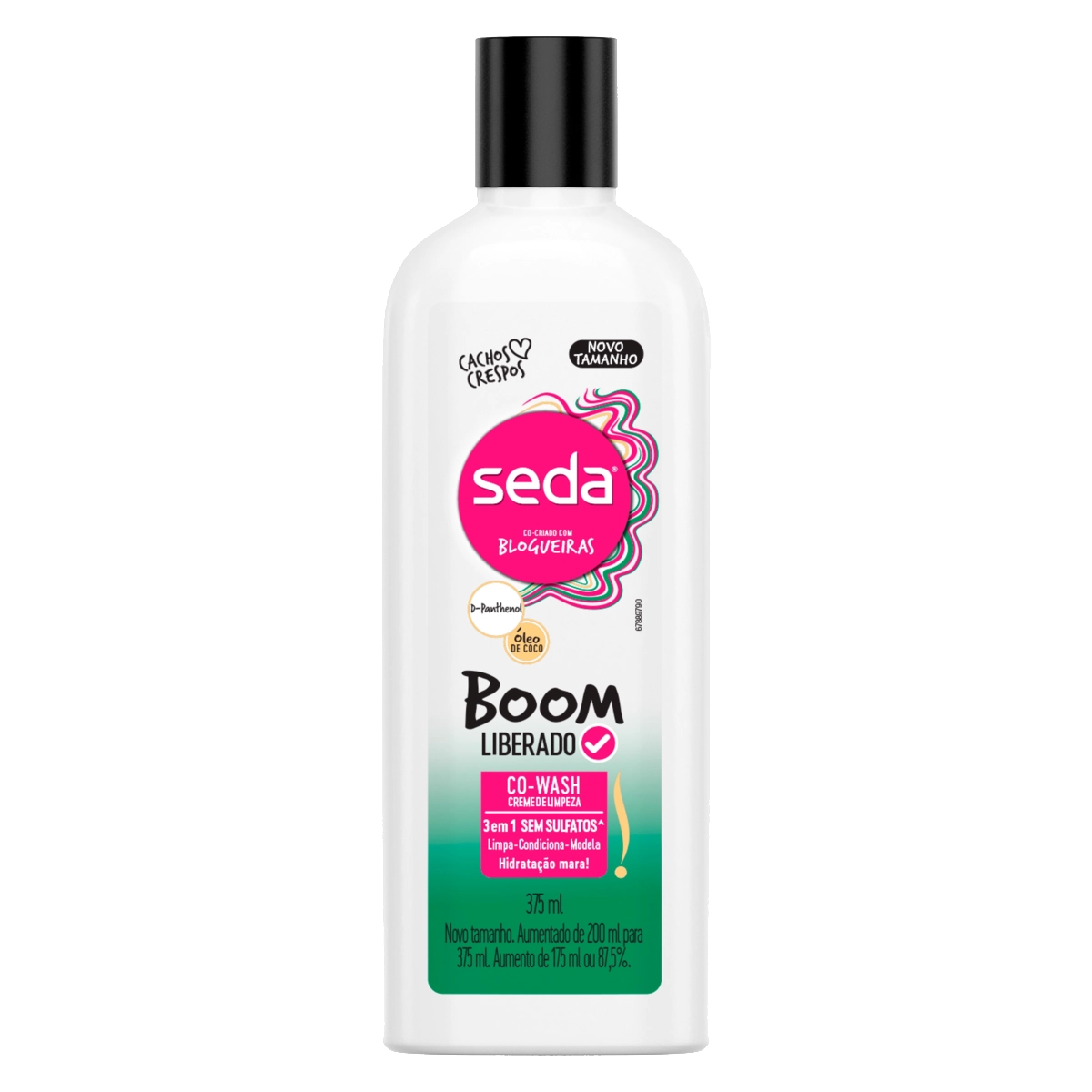 Creme De Limpeza Seda Co Criado Com Blogueiras Boom Liberado Frasco 375ml